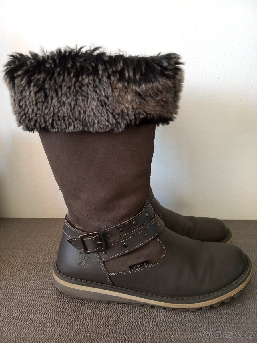 Kozačky BAŤA v. 37 –TOP STAV - 2