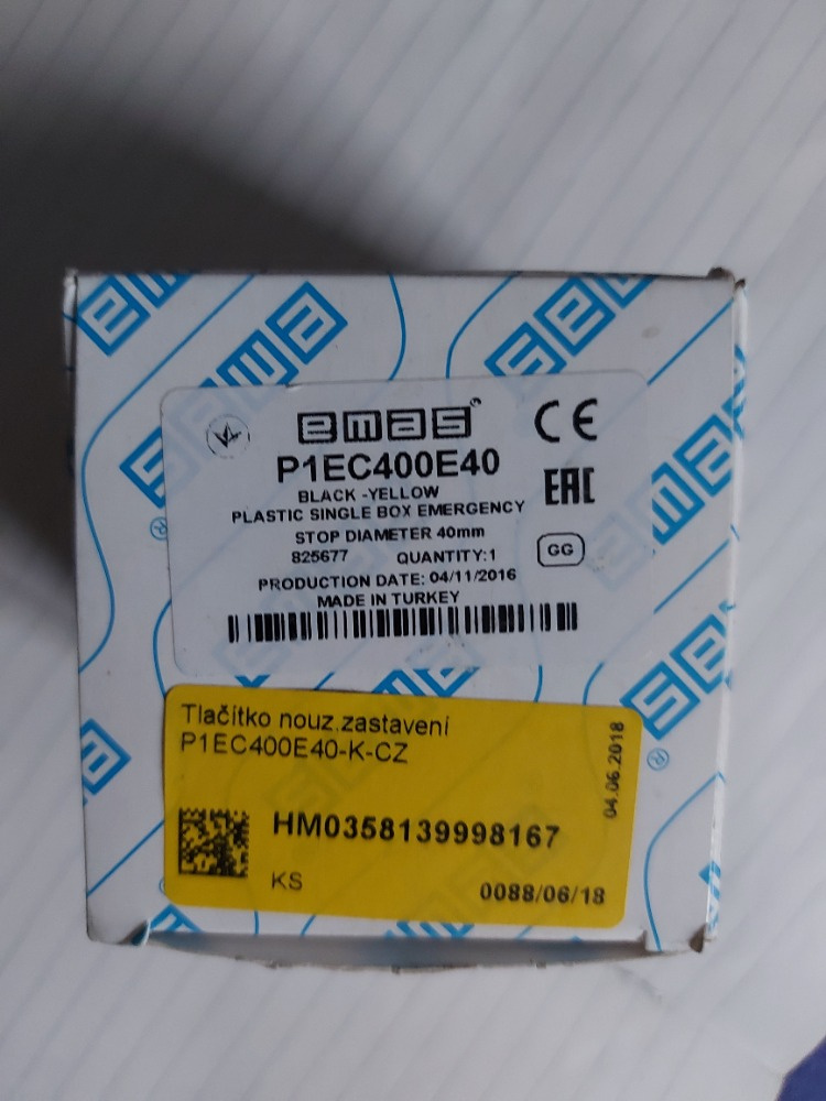 Stop tlačítko / central stop - 2