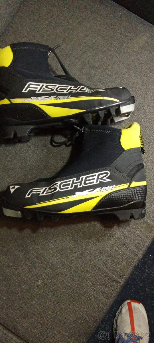 boty na běžky fischer, vel. 37 NNN stélka 23 cm - 2