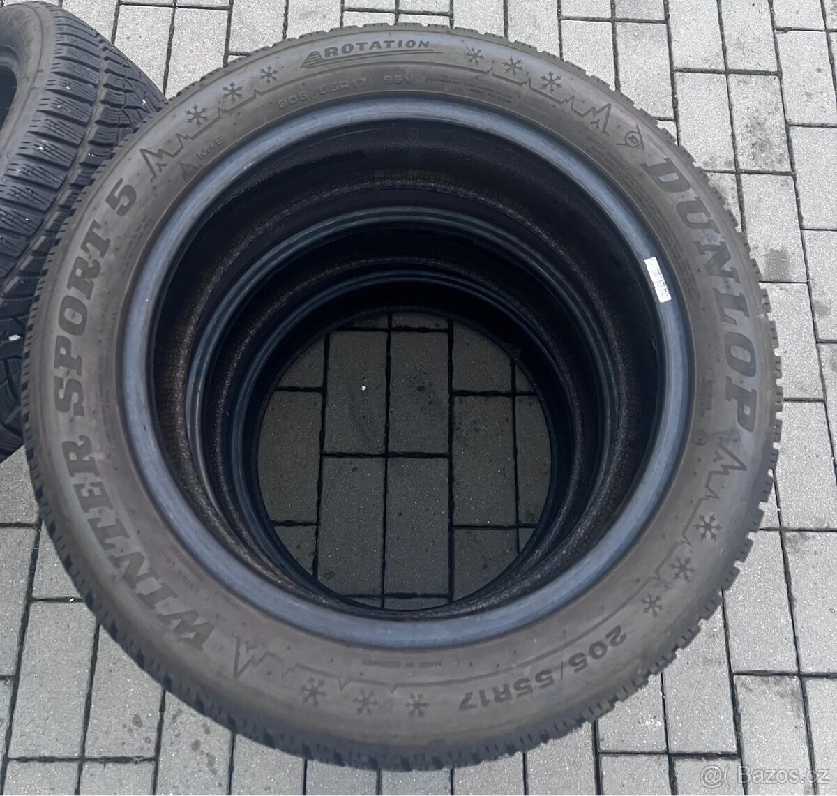 Octavia IV - 205/55 R17 - 4x zimní Dunlop 8mm - 2