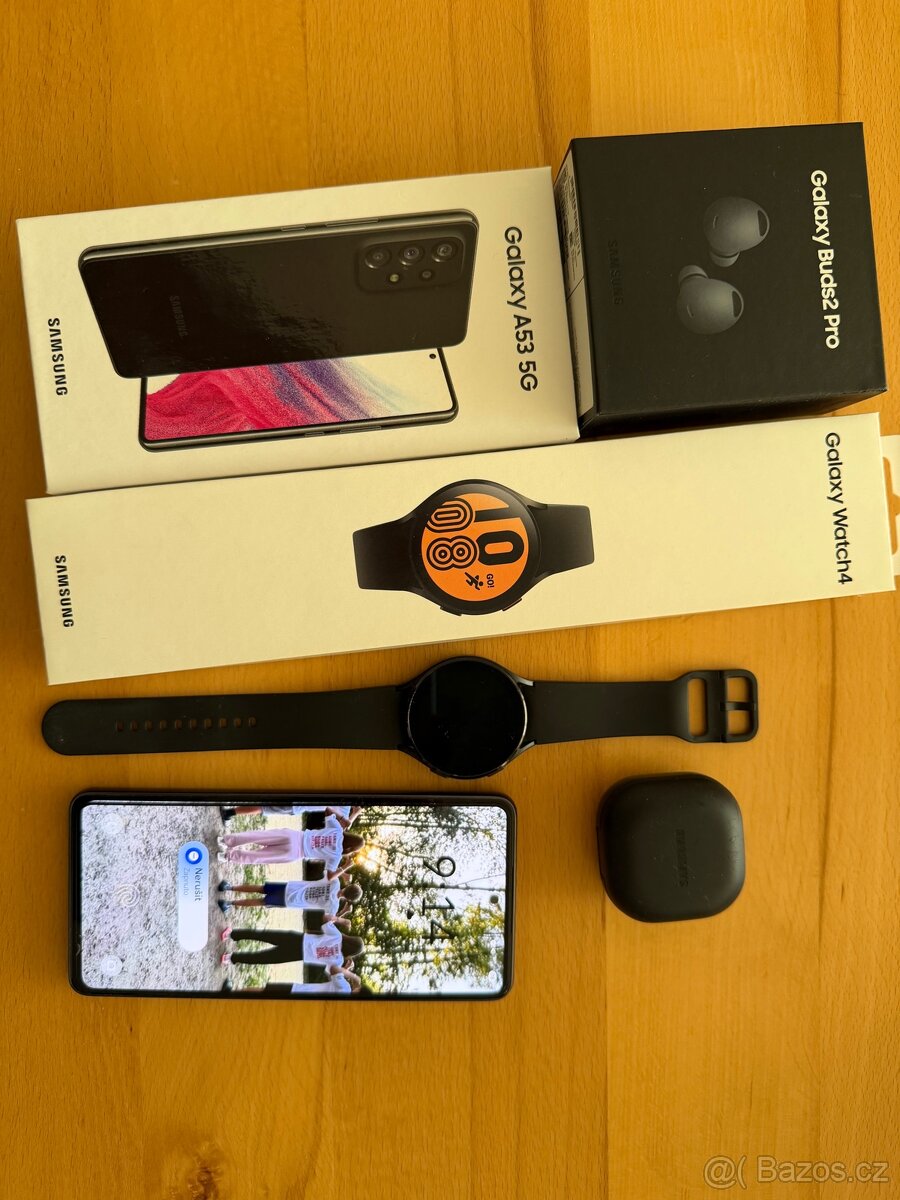 Samsung galaxy A53 5G+hodinky+sluchátka - 2