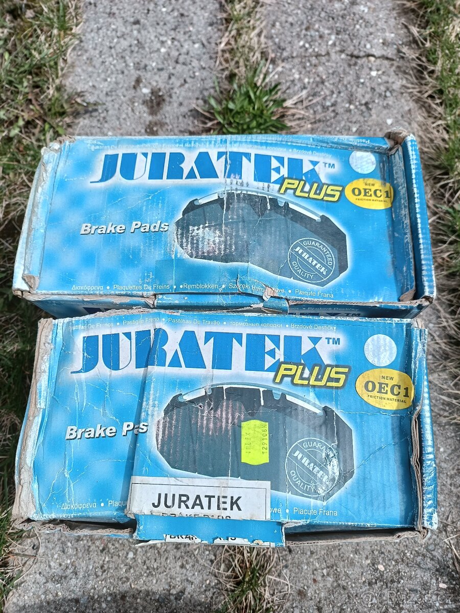 Brzdové destičky JURATEK Plus JCP 1000 WVA29087 - 2