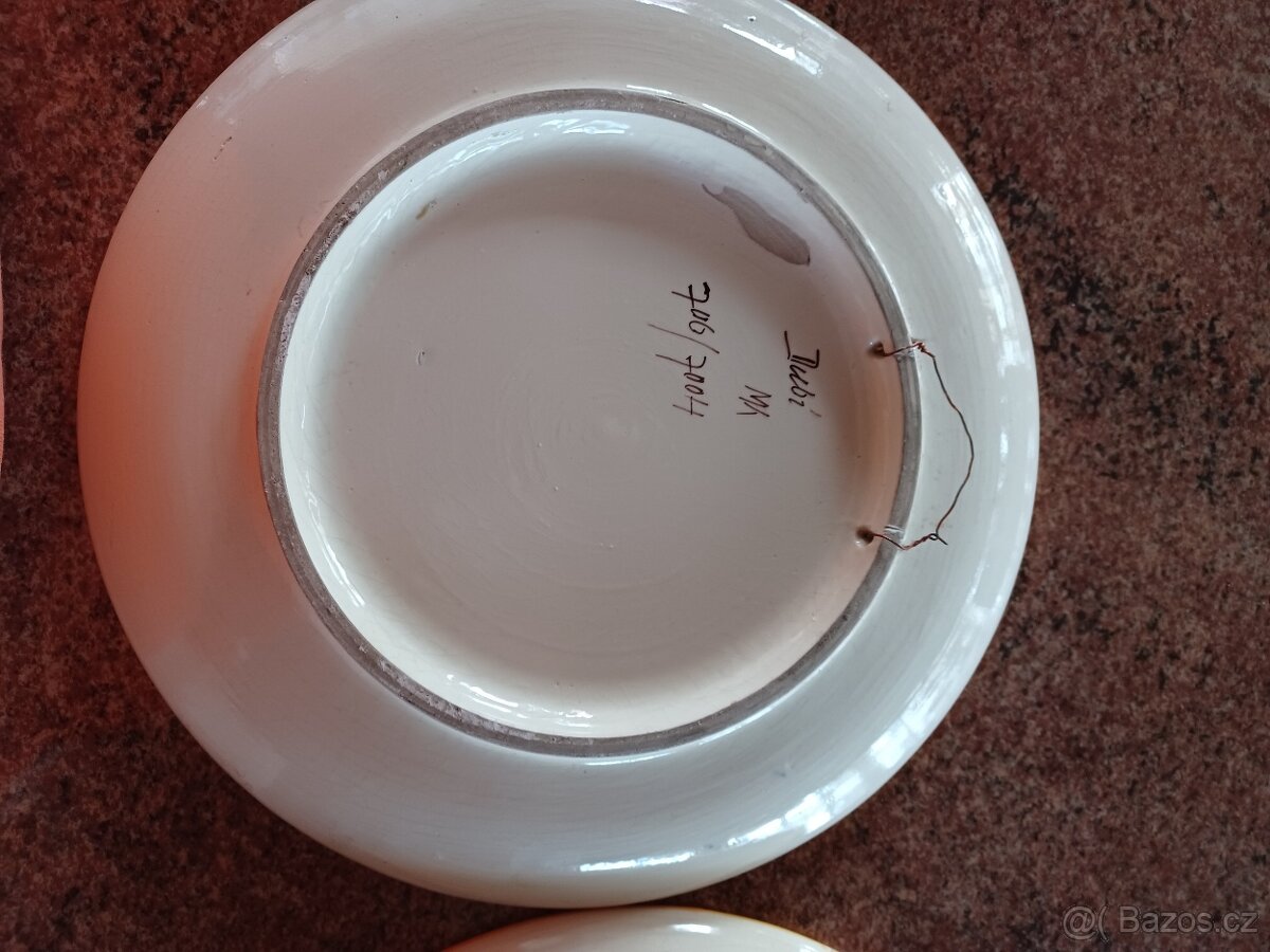 2x dekorační talíř Dubí - 2