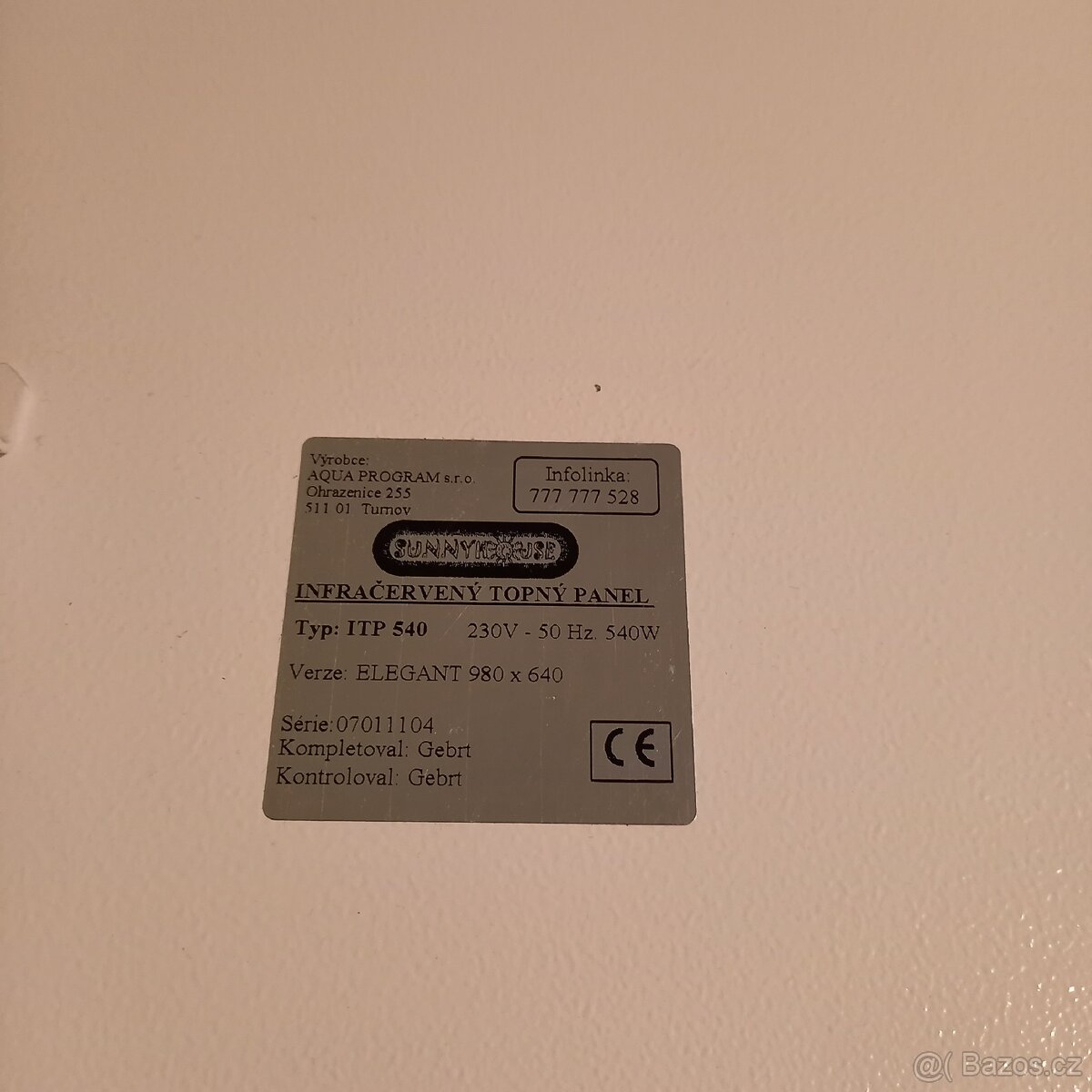 Prodám infračervený topný obraz - 2