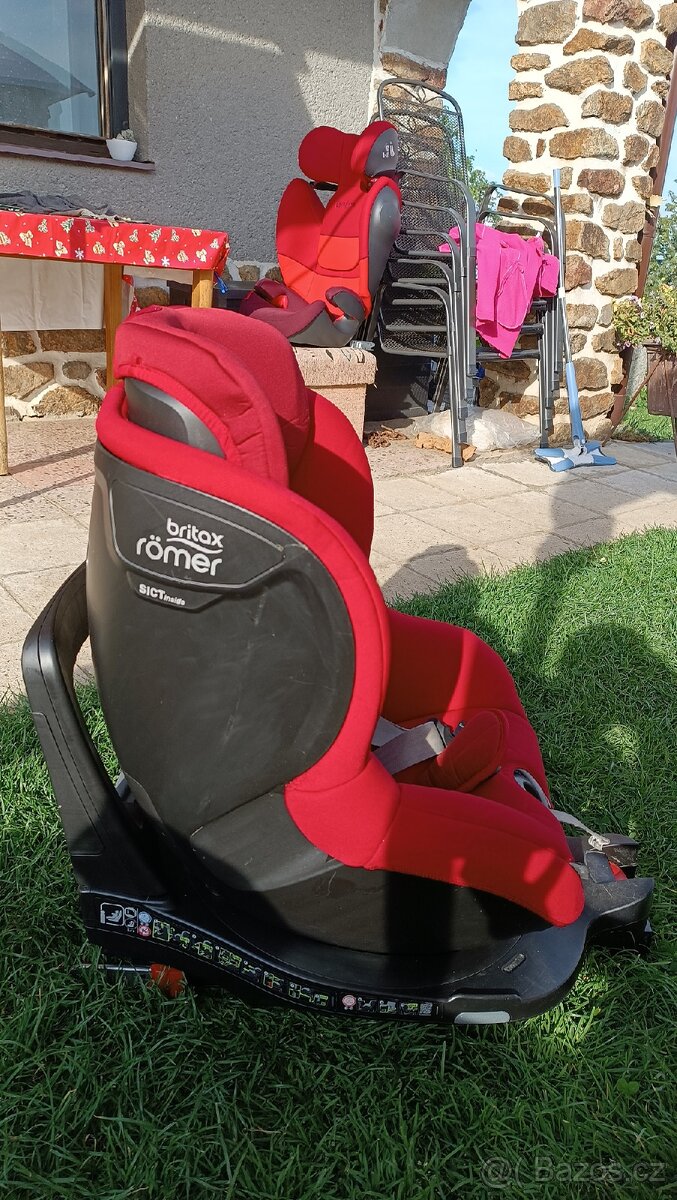 Autosedačka Britax Römer Dualfix i-size 2018 Red - 2