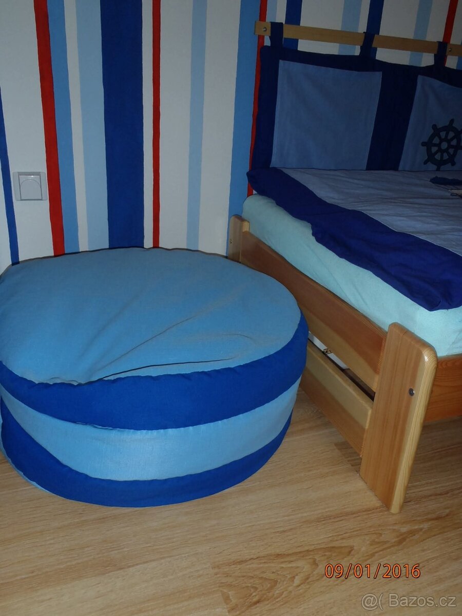 Sedací vak, povlečení, kapsáře - 2