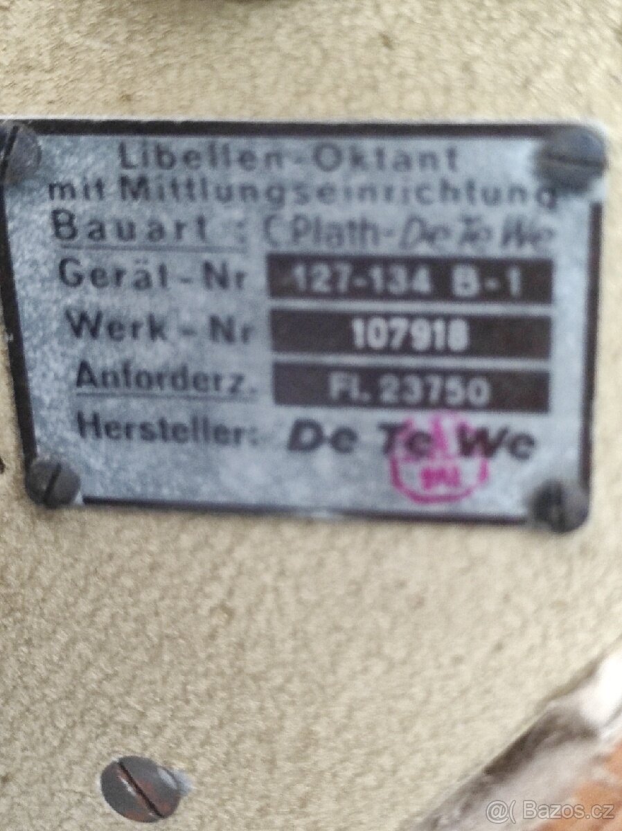 Oktanová libela - libellen oktant - 2