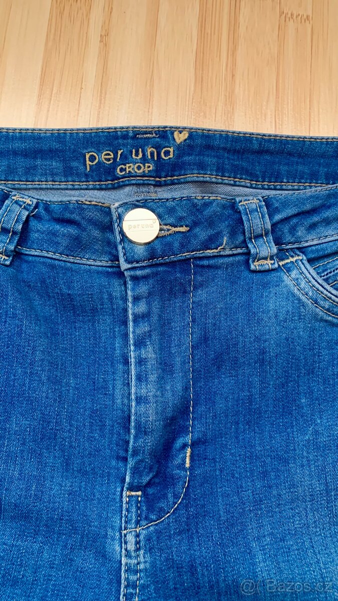 Džíny 3/4 zn. M&S vel 38-40 - 2