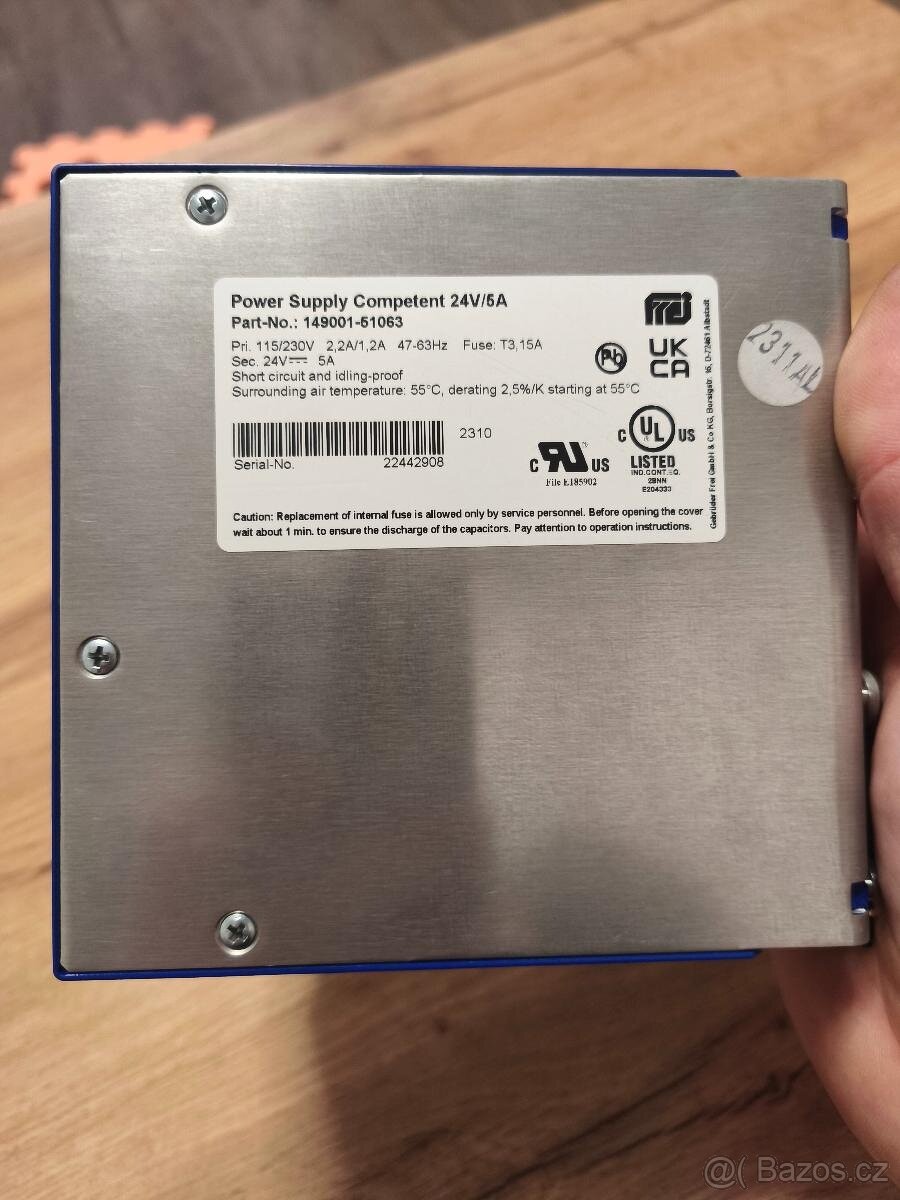 Zdroj Competent 24V/5A - 2