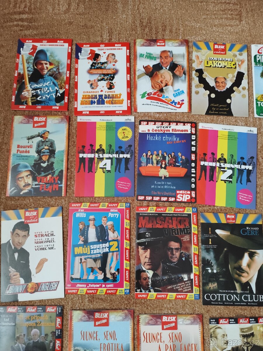 20 kusů DVD - 2