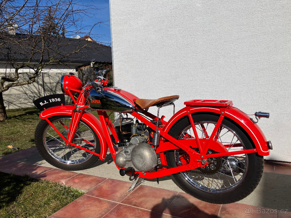 Jawa 350SV předválečná - 2