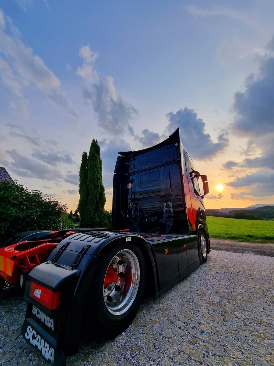 SCANIA S450 + SCHMITZ (lowdeck) - 2