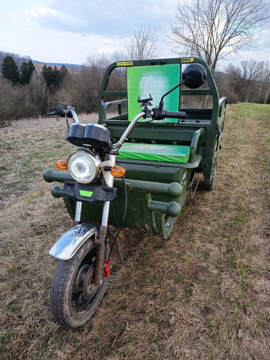 Elektrická pracovní tříkolka - 2