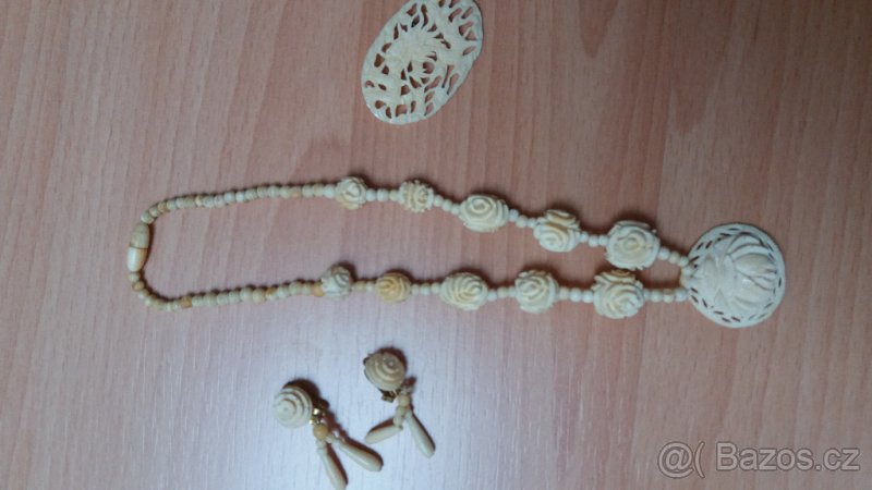 Náhrdelník,naušnice,brože - 2