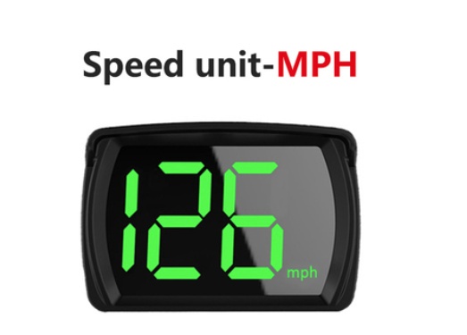 ⚡️ Nový digitální GPS tachometr do auta v mílích ⚡️ - 2