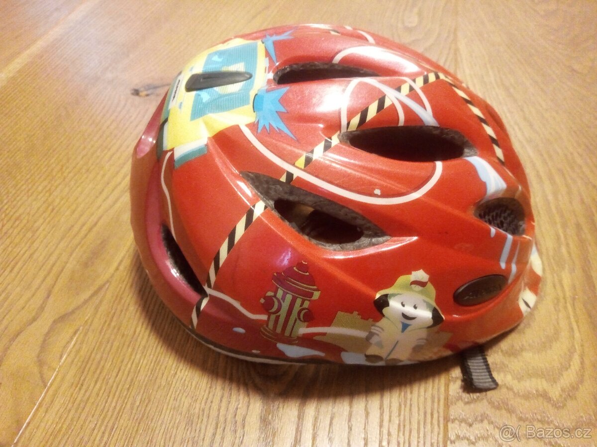 Dětská cyklistická helma Alpina 1,5-3 roky hasič - 2