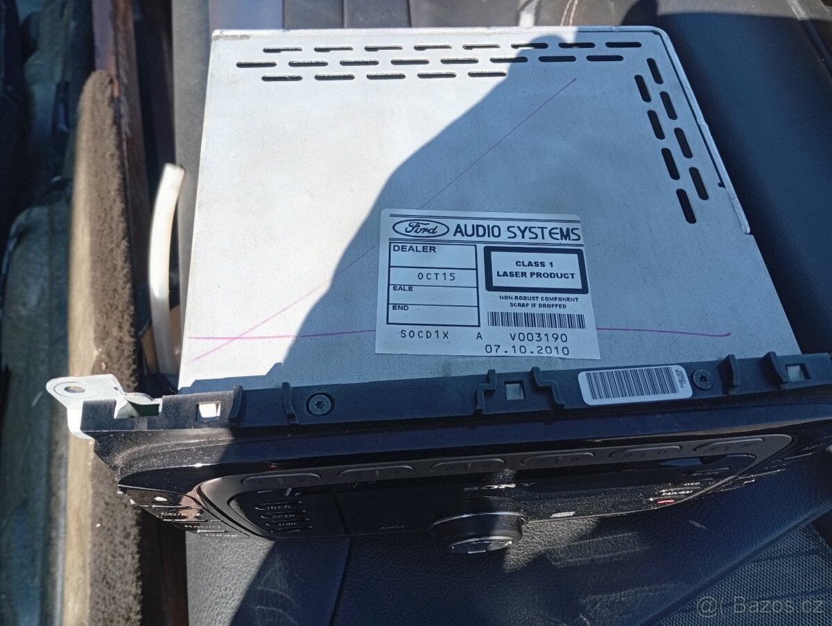 FORD MONDEO MK4, S-MAX, GALAXY ORIG. RÁDIO SONY Z RV 2010 - 2