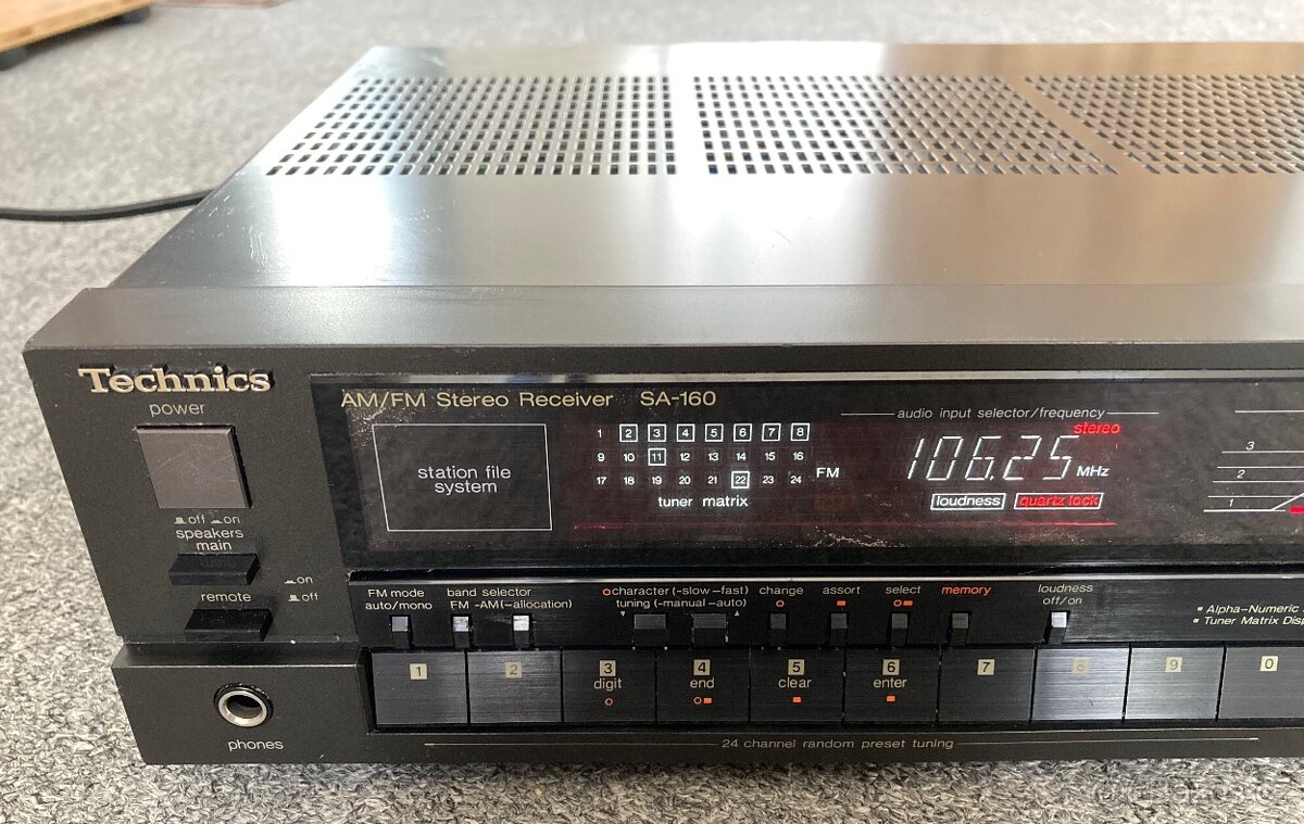Audio receiver Technics SA-160 - 2