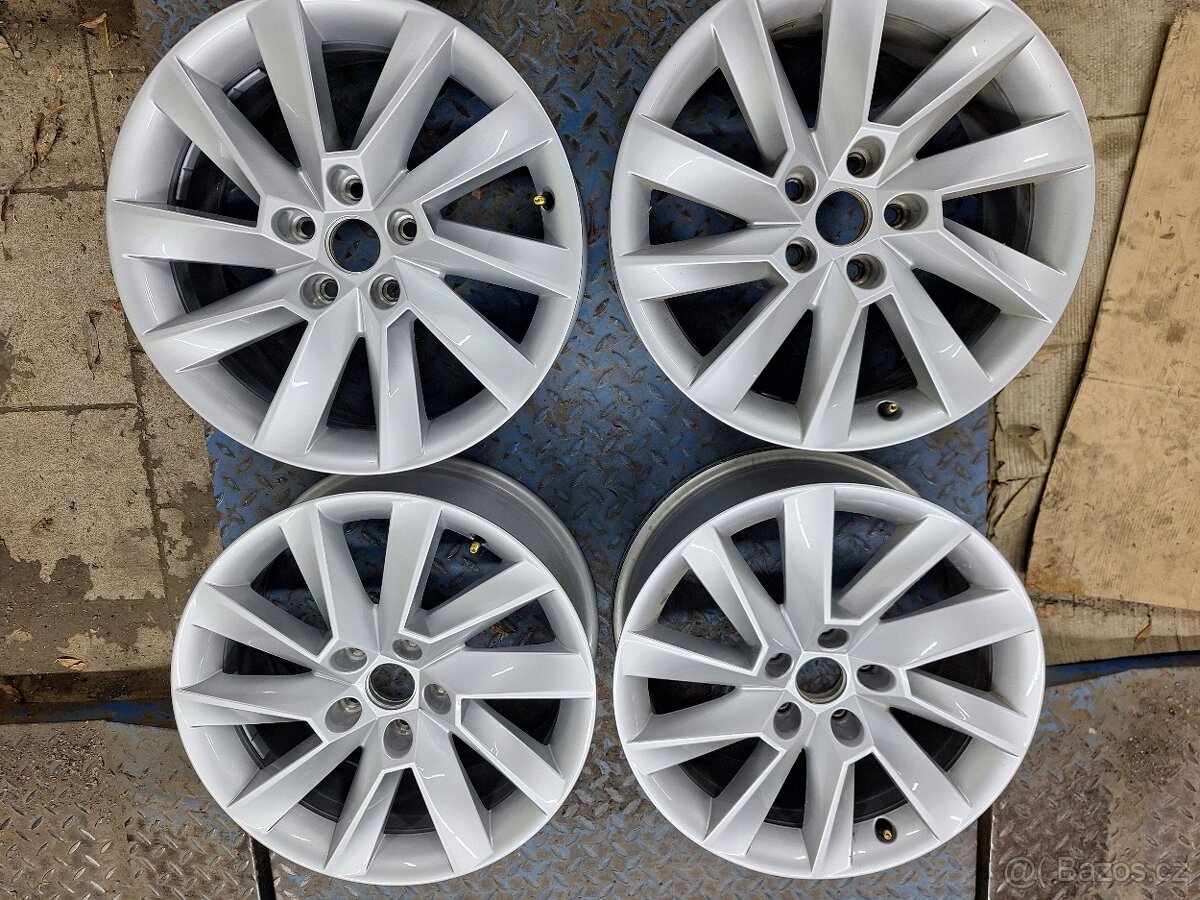 Prodam origo alu kola škoda superb III Stratos 5x112 r17 - 2