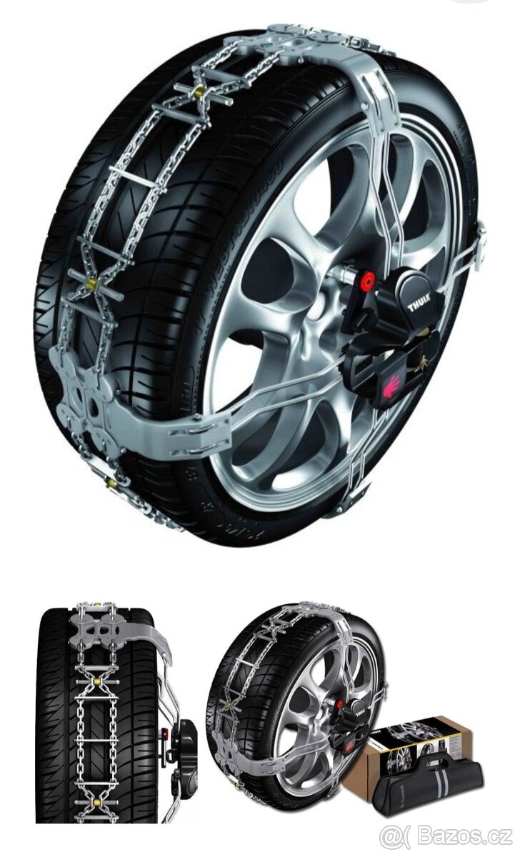 Prodám TOP značkové sněhové řetězy THULE K22 SUMMIT - 2