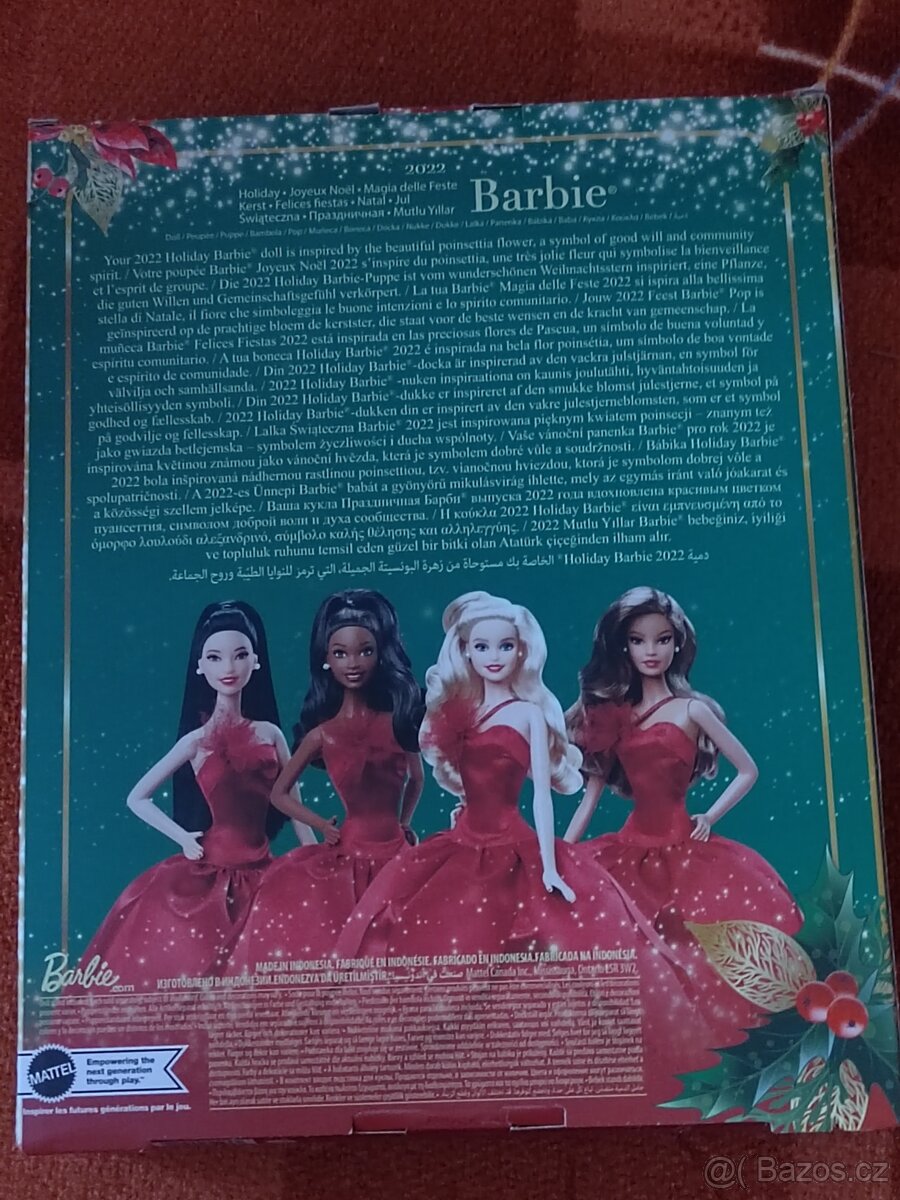 Sběratelská BARBIE Signature 2022 Holiday PANENKA HBY03 - 2