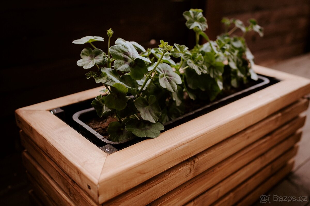 Dřevěný truhlík - 2