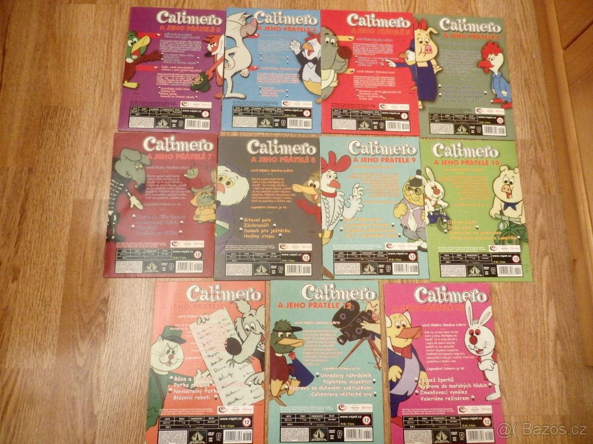 Kolekce Calimero 2 různé série - 11 ks+13 ks - 2