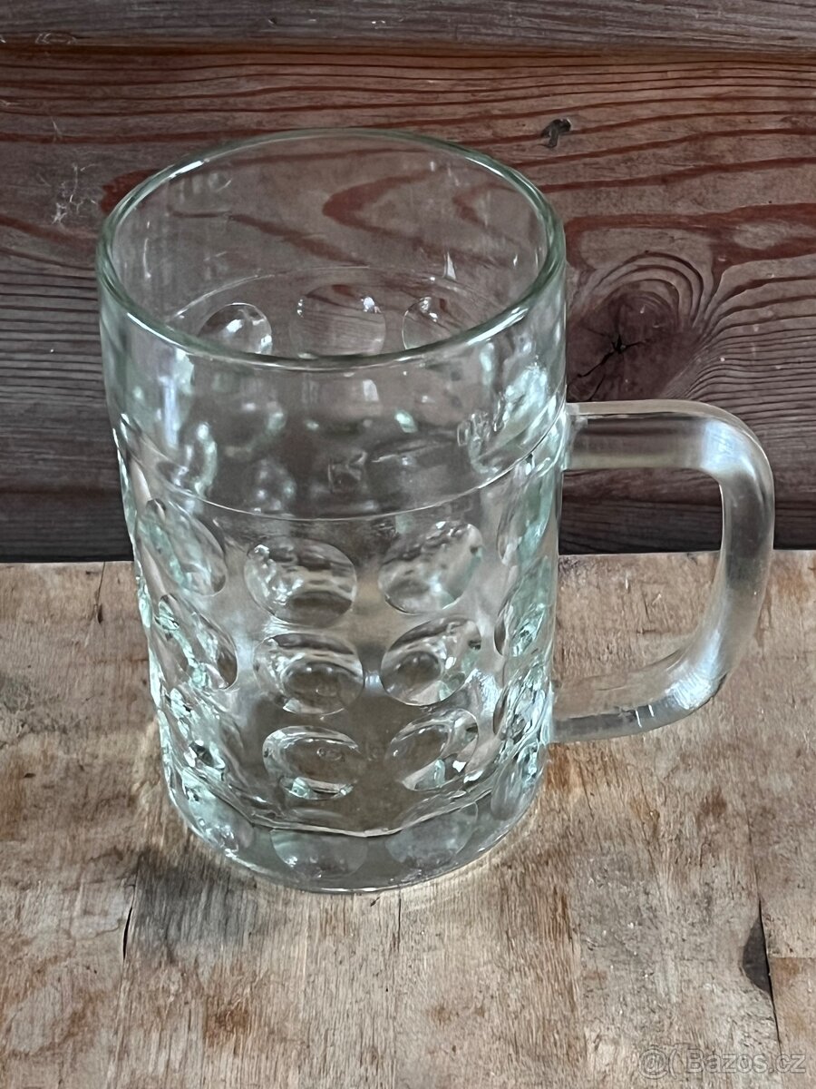 Starý pivní půllitr hospodský - super stav - 2