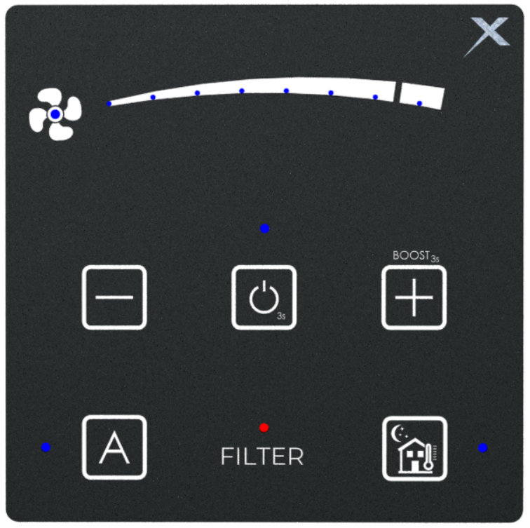 Rekuperační jednotka Xflat - 2