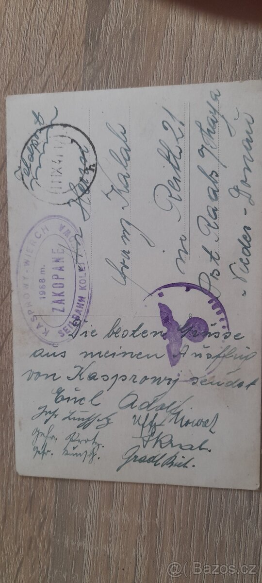 Valecna pohlednice 1940 polsko - 2