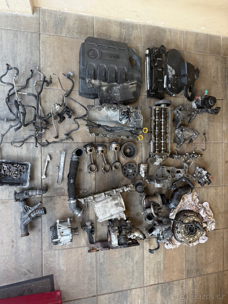 Náhradní motorové díly CUNA, CUPÁ - 2