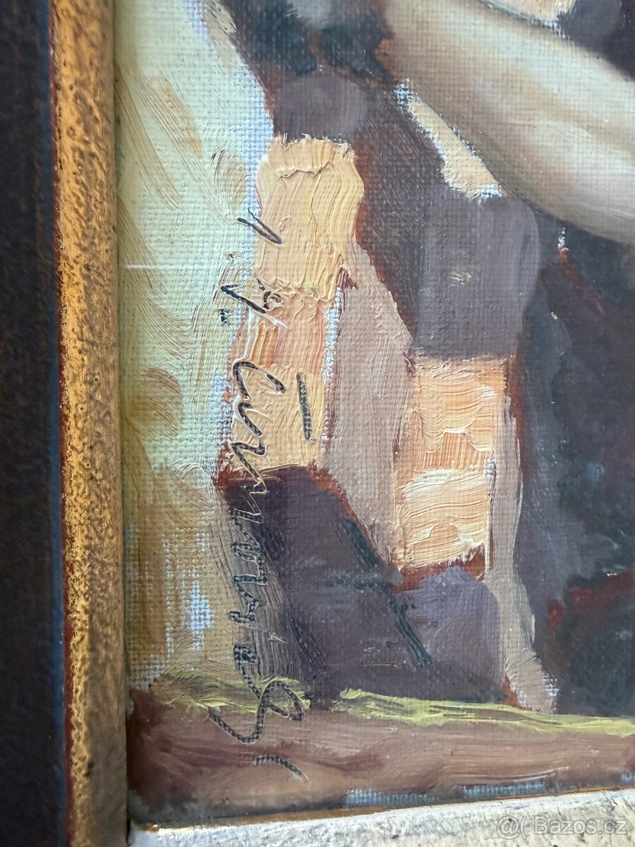 Starý obraz J.M.Černovický - 2