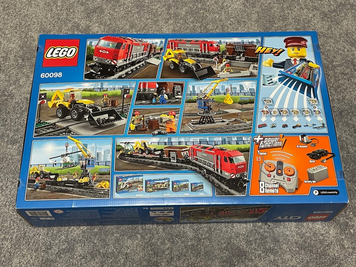 Lego 60098 Heavy-Haul Train (NEROZBALENÉ) - 2