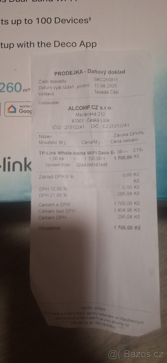 TP-link DECO POUZE SMS - 2