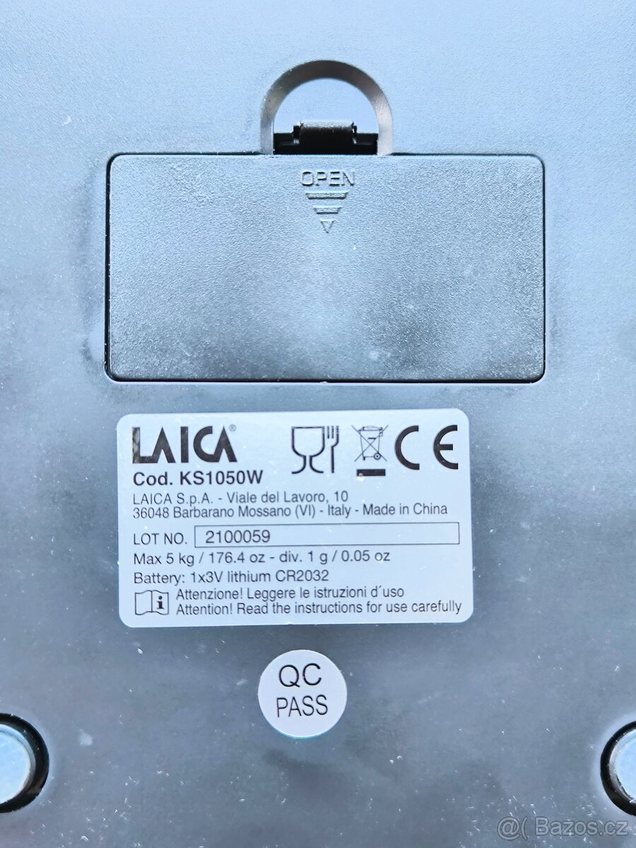 Kuchyňská váha Laica KS1050W - 2