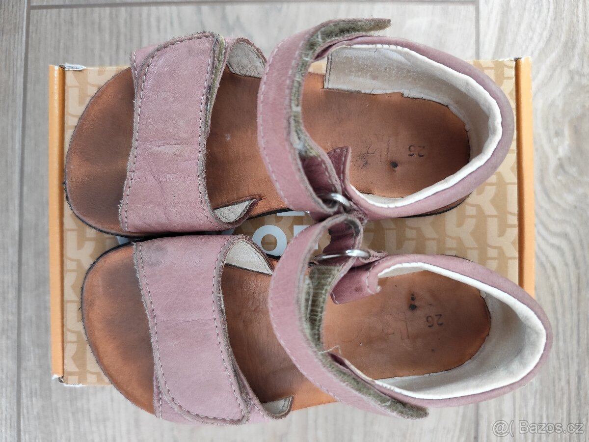 Dívčí barefoot sandály vel. 26 - 2