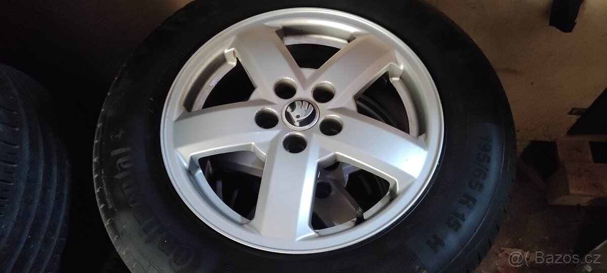 4x ALU sada Škoda Octavia - 2