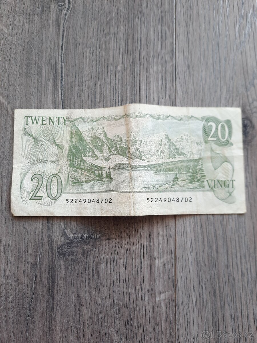 Bankovka Kanada - 20 Dollars - 2