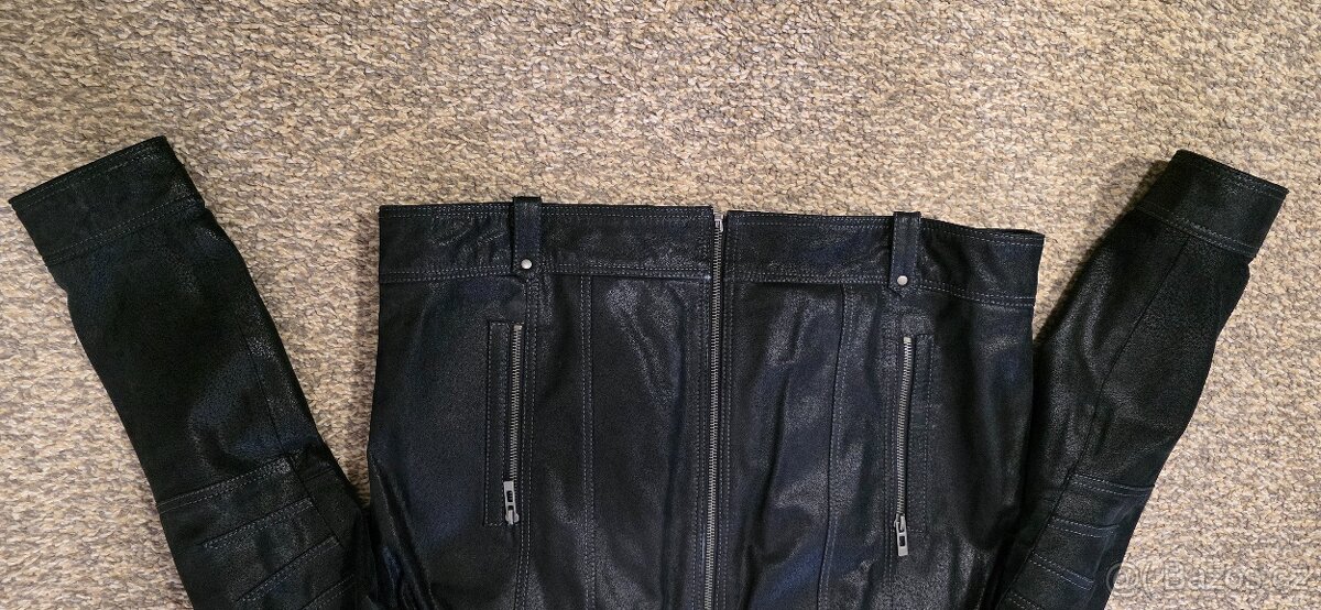 Pánská kožená bunda KARA - 2