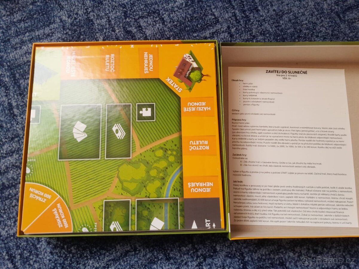 Společenská hra Slunečná - Zavítej do Slunečné - 2