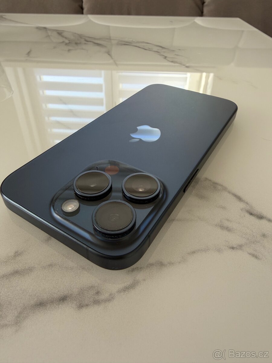 iPhone 15 Pro 256gb, ZÁRUKA půl roku, Blue titanium - 2