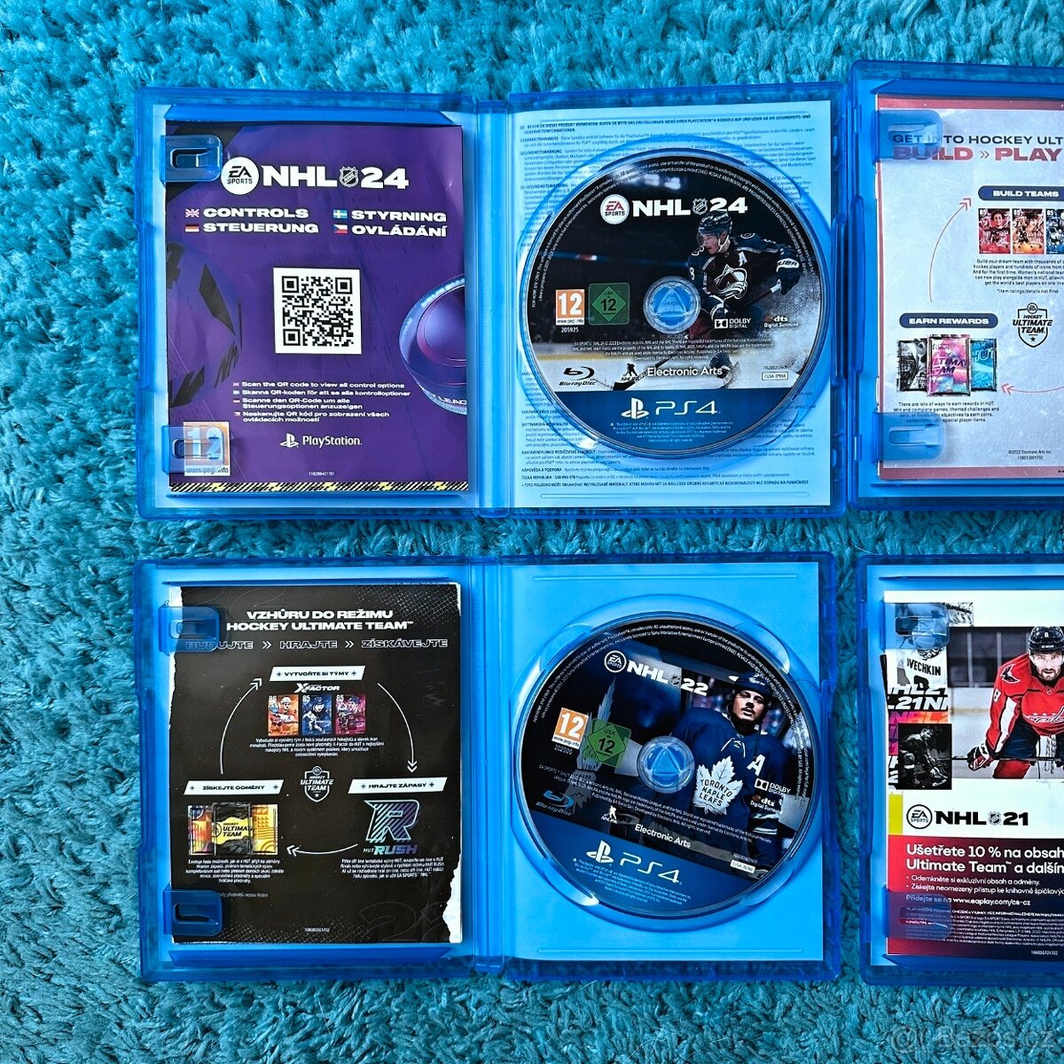 PS4 NHL 2024, 2023, 2022, 2021 - TOP - - 2