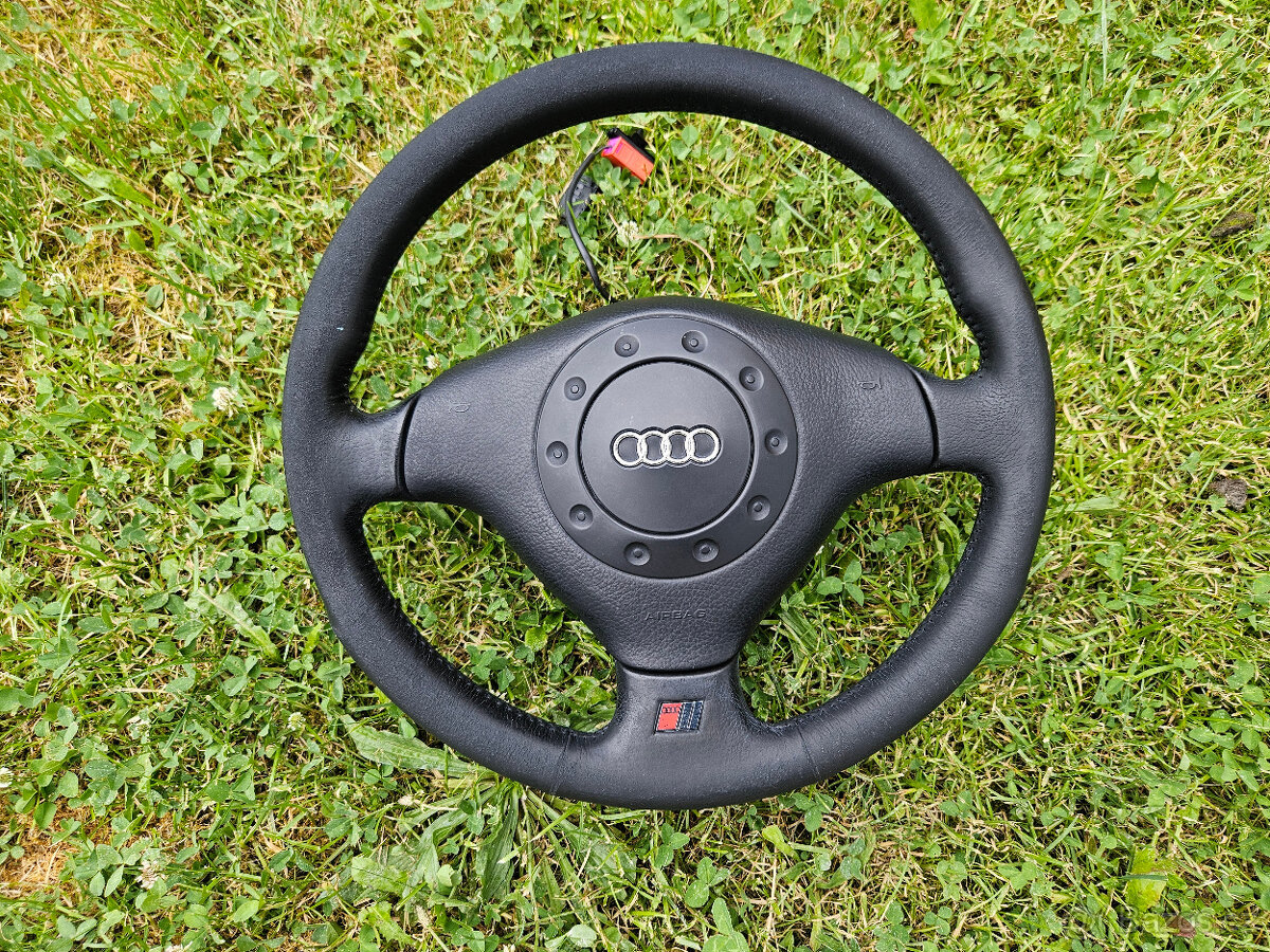 Audi S4 S6 S8 S-line volant kožený sport - 2