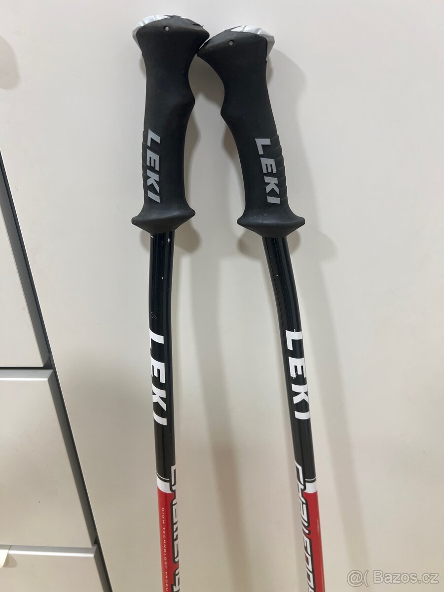 Lyžařské hole zn. Leki délka 125 cm - 2