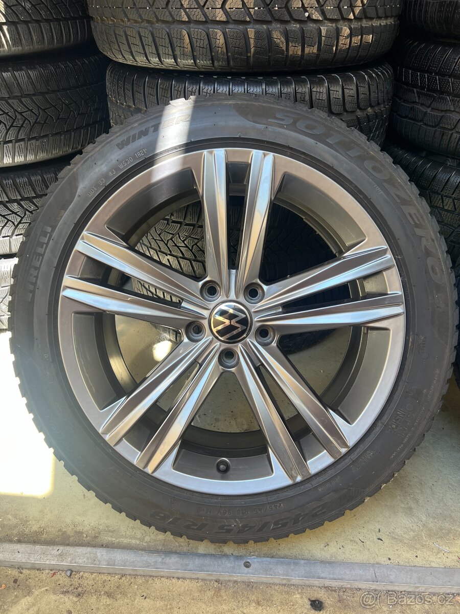 Originální kola VW Arteon 5x112 R18 ZIMNÍ č.F96 - 2