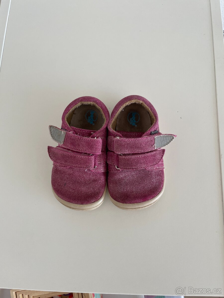 Dívčí celoroční boty - se třpitky (vel. 22, délka stélky 13, - 2