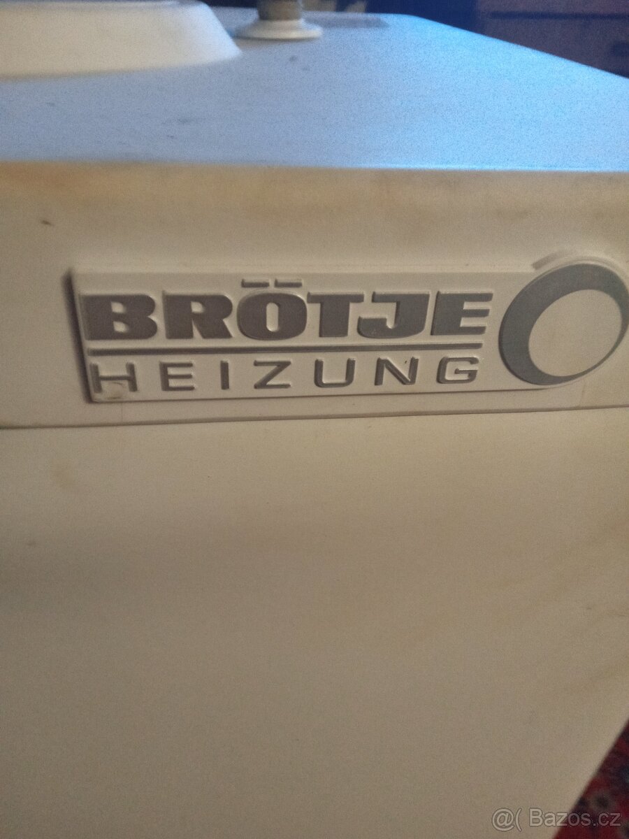 Zásobník na vodu Brotje 120 litrů k plynovému kotli. - 2