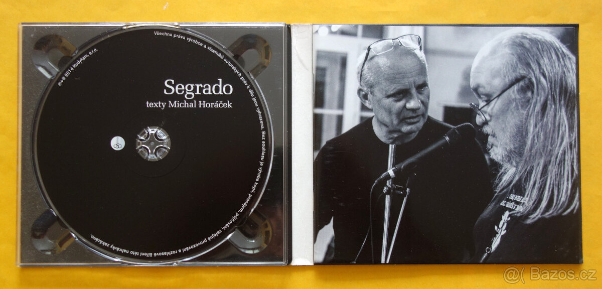 CD František Segrado Texty Michal Horáček - Segrado/ TOP - 2