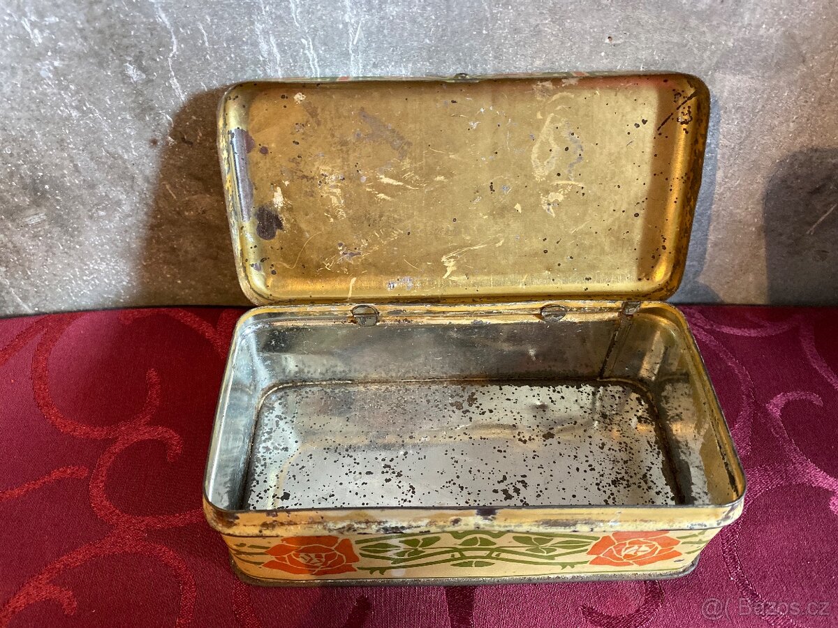 Vintage PFAFF plechová krabička - 2