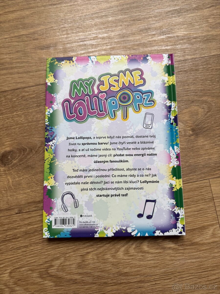Kniha- My jsme LOLLIPOPZ - 2